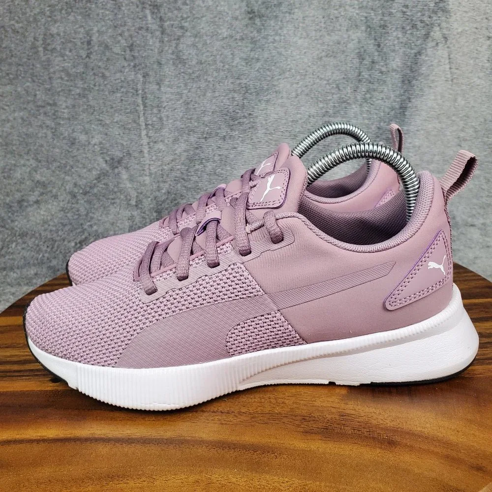 Puma Shoes Men's 6.5 Purple Flyer Runner Athletic Low Top Running Sneakers